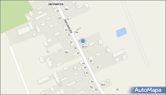 Janowicze, Janowicze, 35, mapa Janowicze