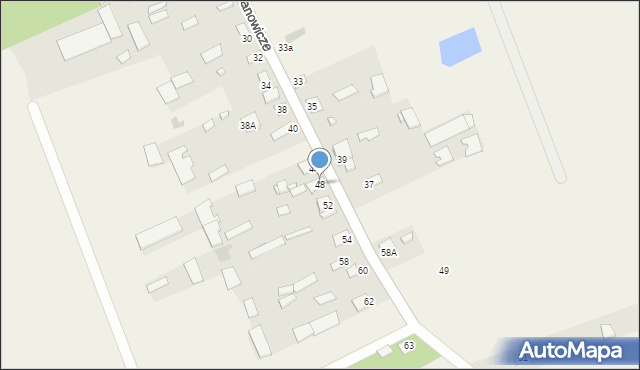 Janowicze, Janowicze, 48, mapa Janowicze