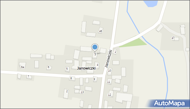 Janowiczki, Janowiczki, 3, mapa Janowiczki