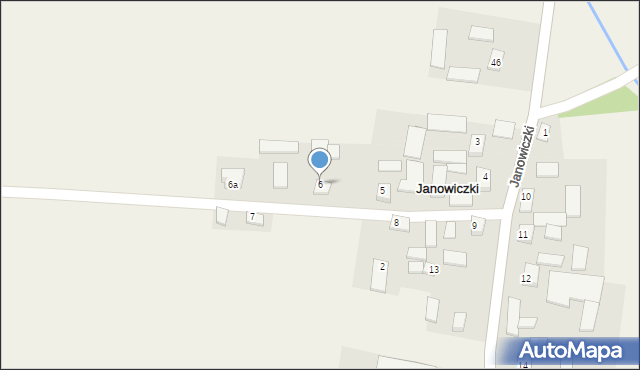 Janowiczki, Janowiczki, 6, mapa Janowiczki