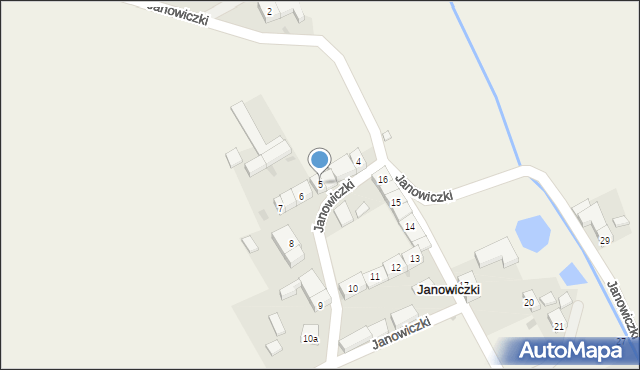 Janowiczki, Janowiczki, 5, mapa Janowiczki