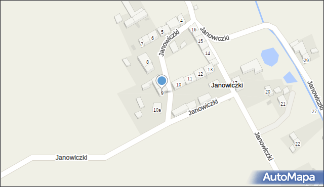 Janowiczki, Janowiczki, 9, mapa Janowiczki