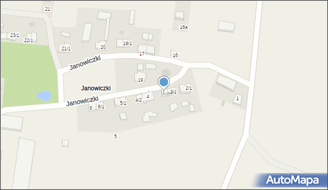 Janowiczki, Janowiczki, 3/2, mapa Janowiczki