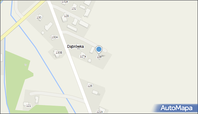 Janowiec, Janowiec, 128, mapa Janowiec