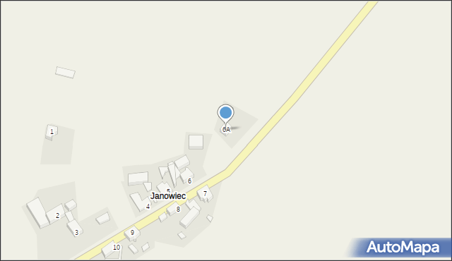 Janowiec, Janowiec, 6A, mapa Janowiec