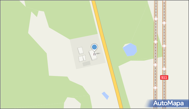 Janowiec, Janowiec, 11, mapa Janowiec