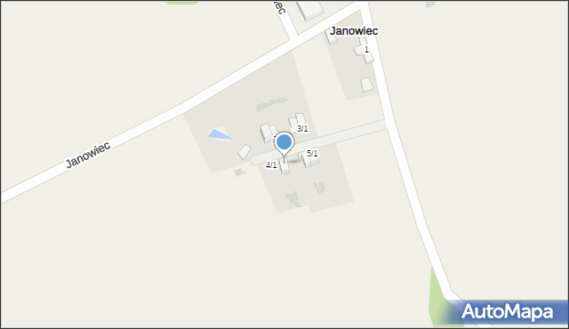 Janowiec, Janowiec, 4/2, mapa Janowiec