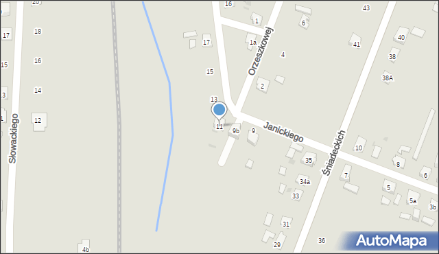 Janowiec Wielkopolski, Janickiego Klemensa, 11, mapa Janowiec Wielkopolski