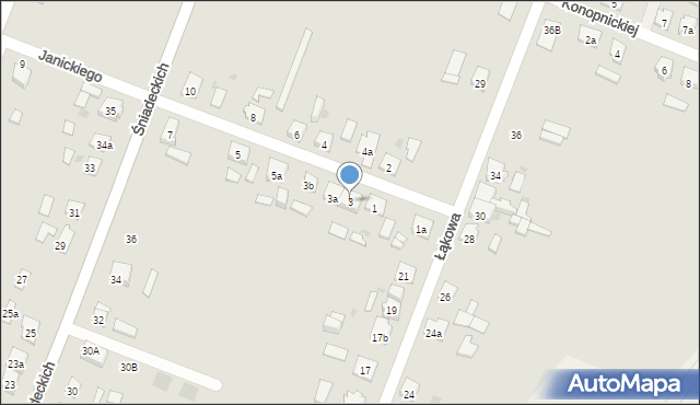 Janowiec Wielkopolski, Janickiego Klemensa, 3, mapa Janowiec Wielkopolski