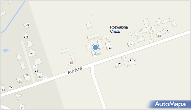 Janowiec-Wieś, Janowiec-Wieś, 11, mapa Janowiec-Wieś