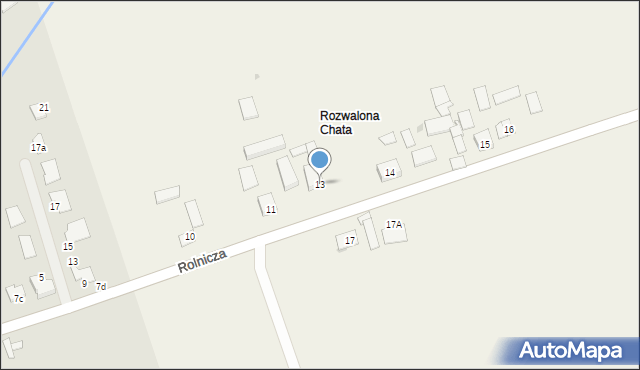 Janowiec-Wieś, Janowiec-Wieś, 13, mapa Janowiec-Wieś