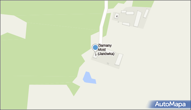 Janówka, Janówka, 3, mapa Janówka