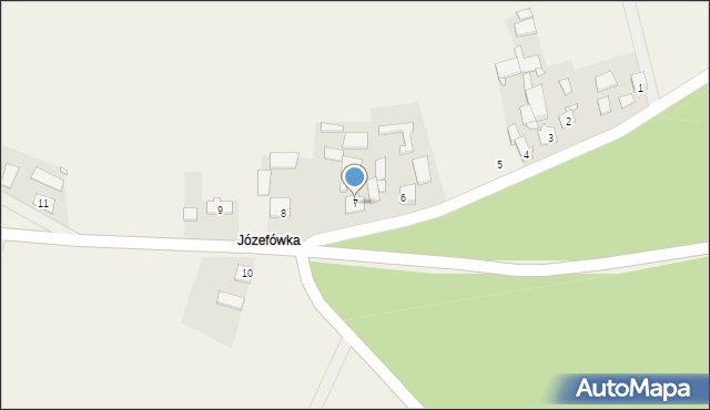 Janówka, Janówka, 7, mapa Janówka