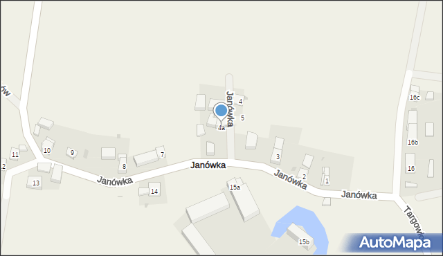 Janówka, Janówka, 4a, mapa Janówka