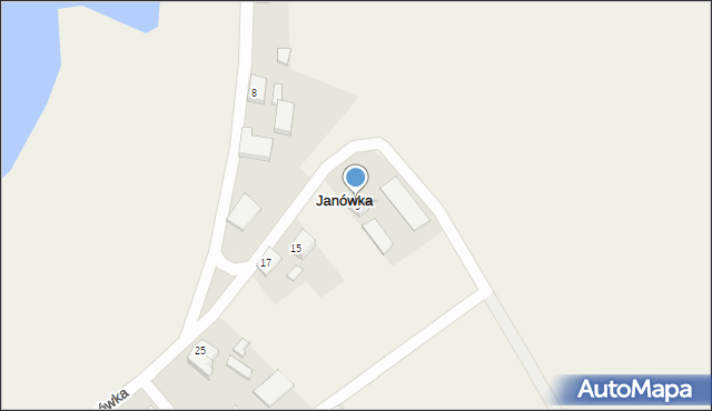 Janówka, Janówka, 5, mapa Janówka