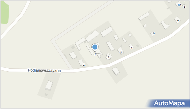 Janowszczyzna, Janowszczyzna, 2, mapa Janowszczyzna