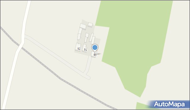 Januszewice, Januszewice, 90, mapa Januszewice