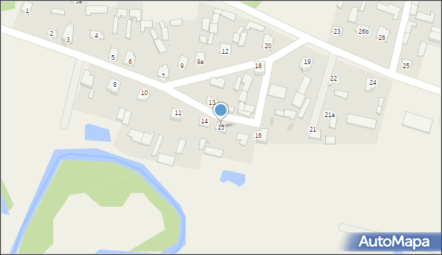 Januszewice, Januszewice, 15, mapa Januszewice