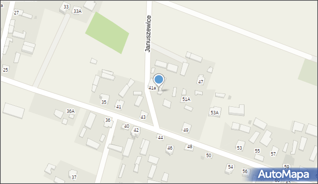 Januszewice, Januszewice, 45, mapa Januszewice