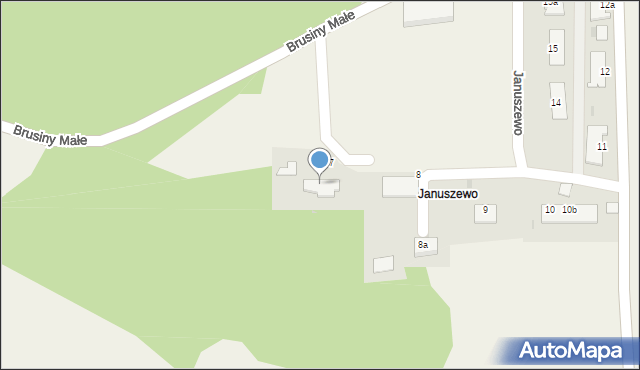 Januszewo, Januszewo, 7, mapa Januszewo