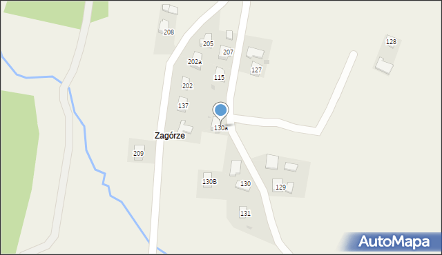 Januszkowice, Januszkowice, 130a, mapa Januszkowice