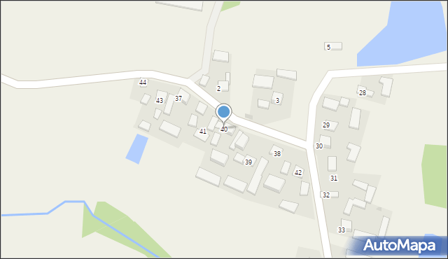 Januszowice, Januszowice, 40, mapa Januszowice