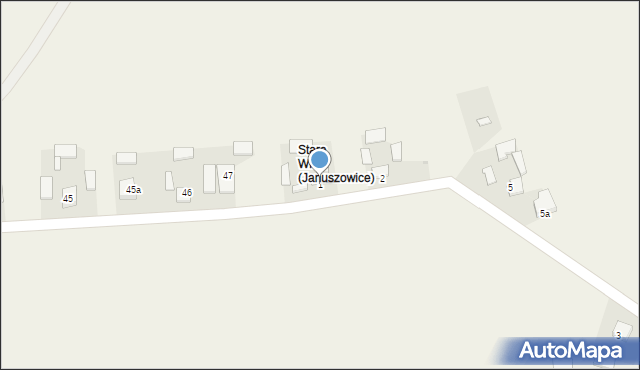 Januszowice, Januszowice, 1, mapa Januszowice