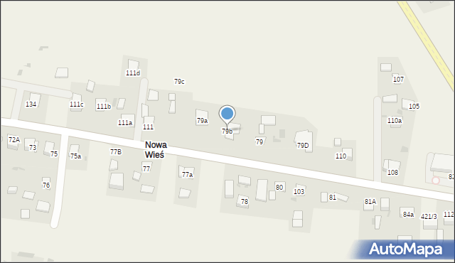 Januszowice, Januszowice, 79b, mapa Januszowice