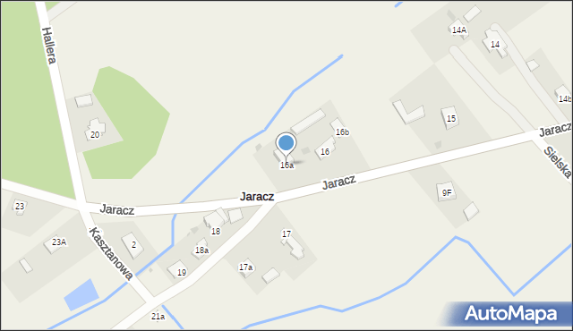 Jaracz, Jaracz, 16a, mapa Jaracz