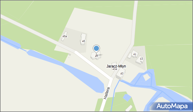 Jaracz, Jaracz, 45, mapa Jaracz