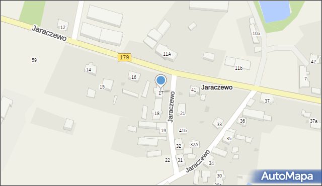 Jaraczewo, Jaraczewo, 17, mapa Jaraczewo