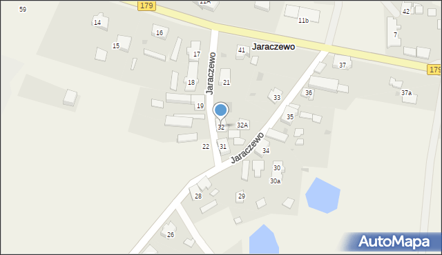 Jaraczewo, Jaraczewo, 32, mapa Jaraczewo