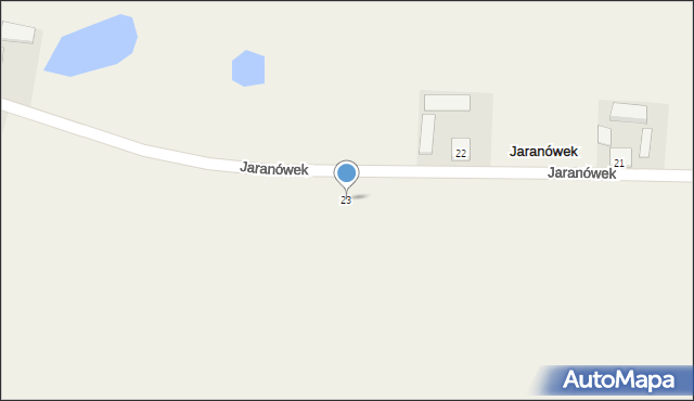 Jaranówek, Jaranówek, 23, mapa Jaranówek