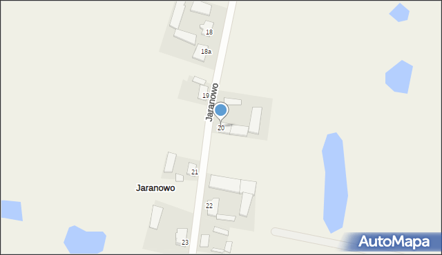 Jaranowo, Jaranowo, 20, mapa Jaranowo