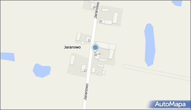 Jaranowo, Jaranowo, 22, mapa Jaranowo