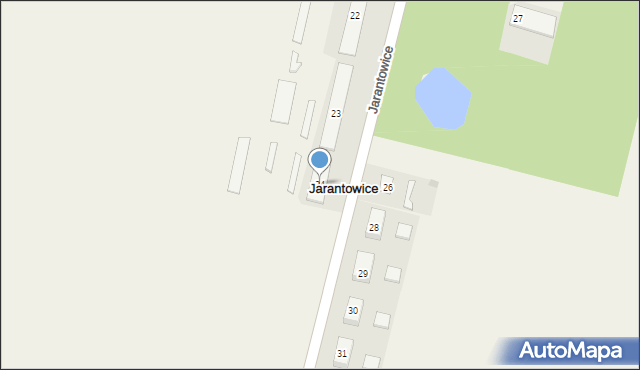 Jarantowice, Jarantowice, 24, mapa Jarantowice