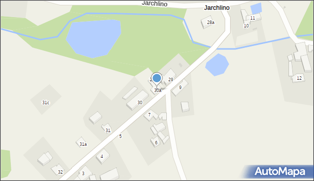 Jarchlino, Jarchlino, 30a, mapa Jarchlino