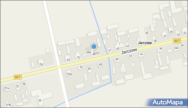 Jarczew, Jarczew, 49, mapa Jarczew