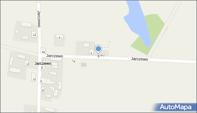 Jarczewo, Jarczewo, 6, mapa Jarczewo