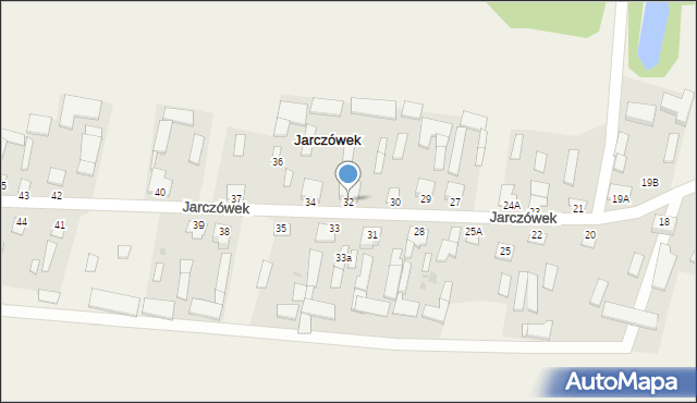 Jarczówek, Jarczówek, 32, mapa Jarczówek