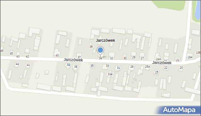 Jarczówek, Jarczówek, 34, mapa Jarczówek