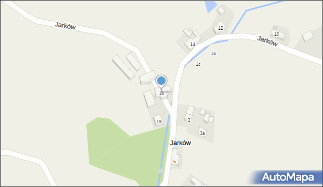 Jarków, Jarków, 16, mapa Jarków