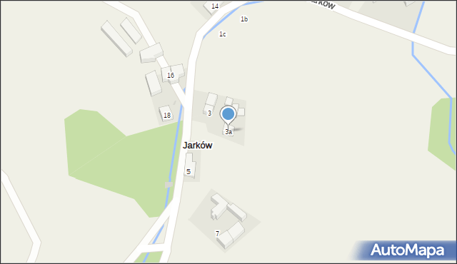 Jarków, Jarków, 3a, mapa Jarków