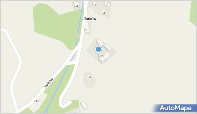 Jarków, Jarków, 7, mapa Jarków