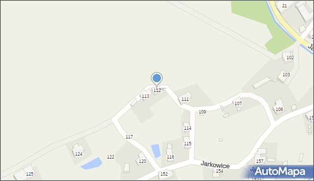 Jarkowice, Jarkowice, 112, mapa Jarkowice