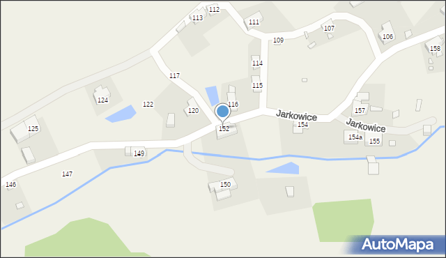 Jarkowice, Jarkowice, 152, mapa Jarkowice