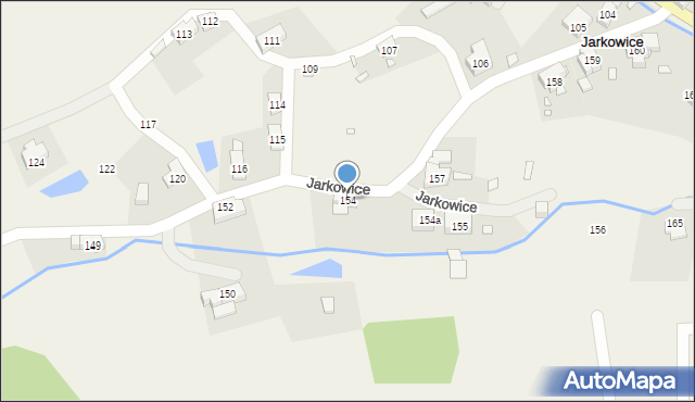 Jarkowice, Jarkowice, 154, mapa Jarkowice