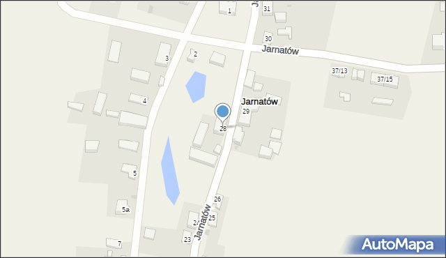 Jarnatów, Jarnatów, 28, mapa Jarnatów