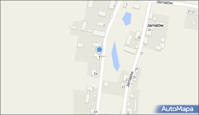 Jarnatów, Jarnatów, 5, mapa Jarnatów