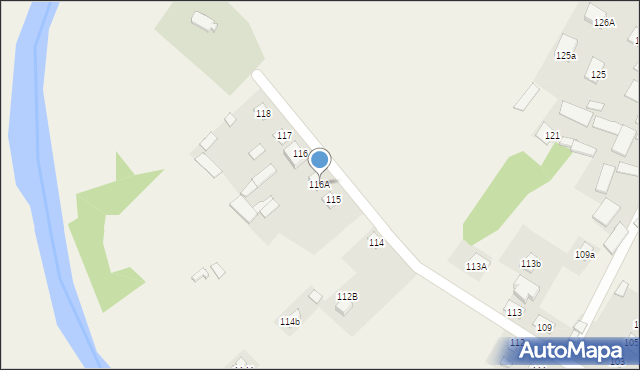 Jarnice, Jarnice, 116A, mapa Jarnice